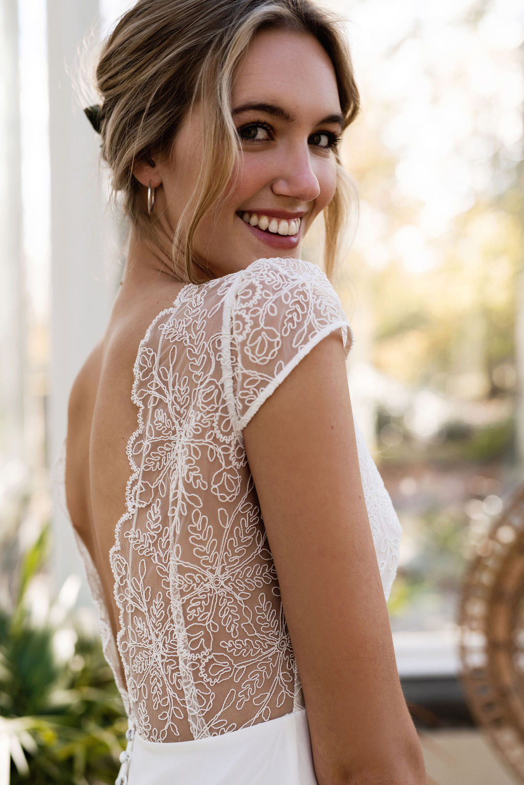 Robe de best sale mariée champetre dentelle